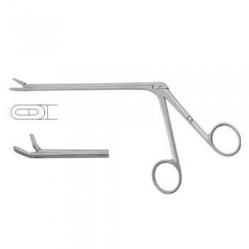 Leminectomy Rongeur Up - Fenestrated and Serrated Jaws Stainless Steel, 15.5 cm - 6" Bite Size 4 x 14 mm 